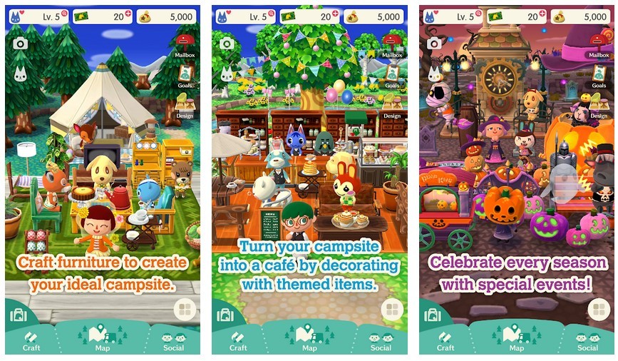 Download game Animal Crossing Pocket Camp (Play Store)